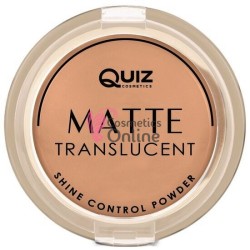 Pudra matifianta translucida pentru fata Quiz Fix &Matt de 10g, art 37219 Bej translucid, nr 2
